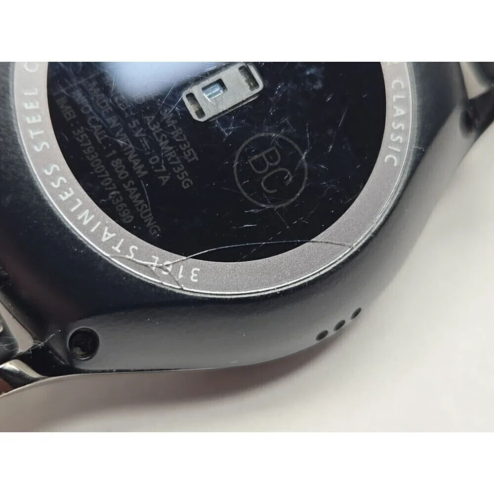 Samsung Gear S2 Classic SM R735T 3G T Mobile Rotating Bezel NFC WiFi Watch Black